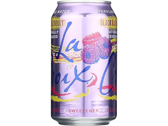 1CT LA CROIX Black Razzberry Sparkling Water 12 oz