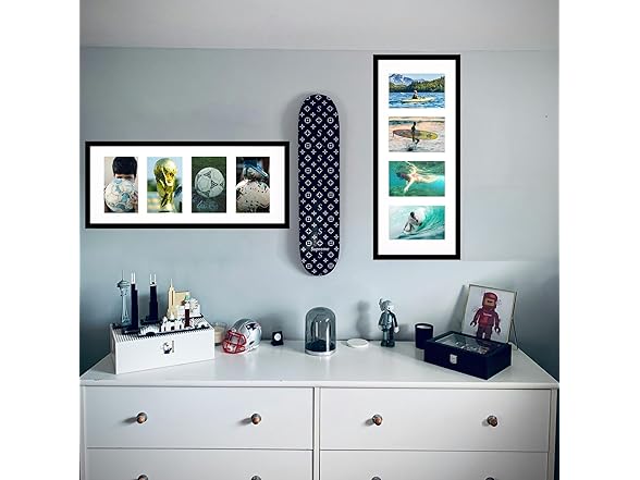 YYTRABAJO 4 Picture Frame Black Display