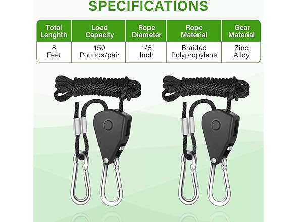 iPower 4" Carbon Filter with Rope