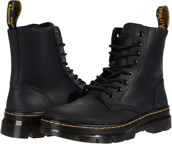 Dr. Martens Lace Boot Gaucho Crazy Horse - Gallery 2