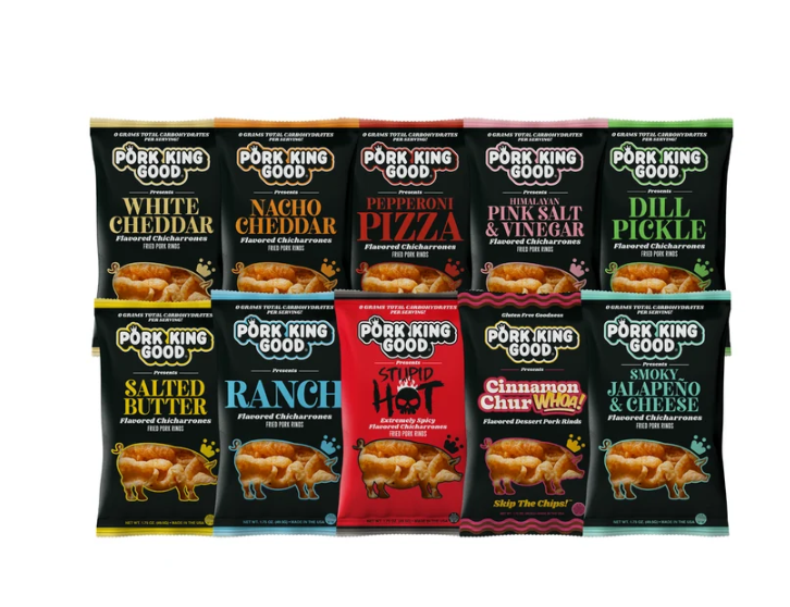 10pk The Pig Pen Pork Rind Variety - Gallery 2