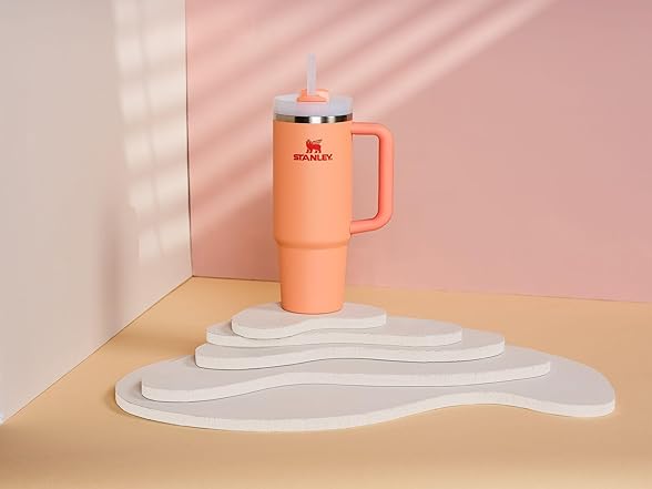 Stanley Quencher H2.0 Tumbler, 30 oz, Nectarine