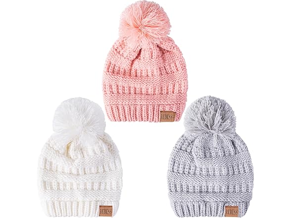 Redess Girls (0-3T) Baby Kids Winter Hats