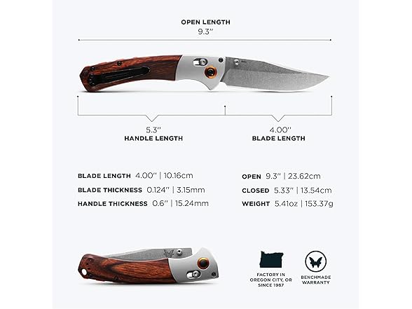 Benchmade Crooked River Knife