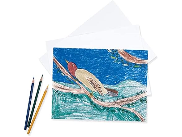 Pacon Medium Weight Drawing Paper, White,