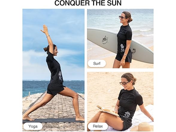 Kanu Marina Black Active Top (S)