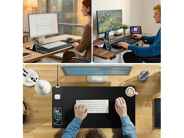 Wireless Charging Mouse Pad