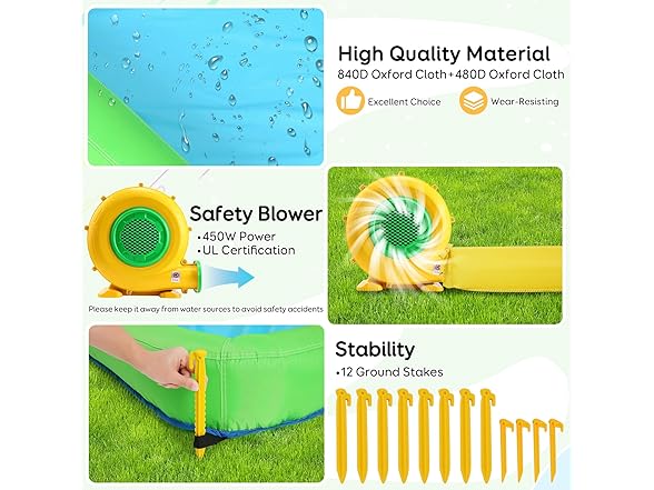 Shark Attack Fun Zone Bounce House