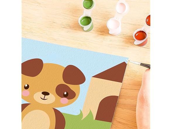 Ravensburger CreArt Cute Puppy Paint‑by‑Number