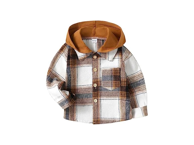 Toddler Flannel Plaid Button Shirt