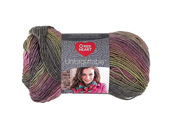Red Heart Boutique Unforgettable Yarn 3940 Echo