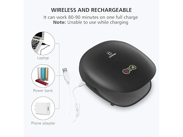 Wireless Hand Massager With Heat -3