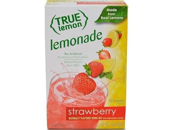 10CT True Lemon Strawberry Lemonade