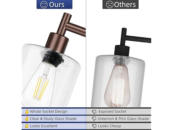 Bosceos Brown Floor Lamp