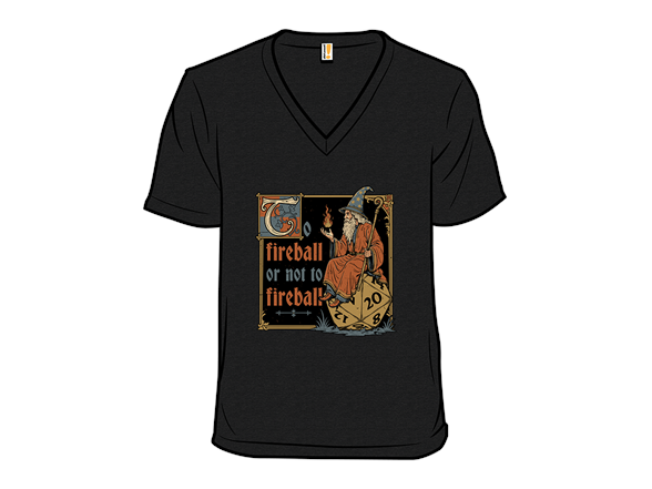 Medieval Wizard Fireball