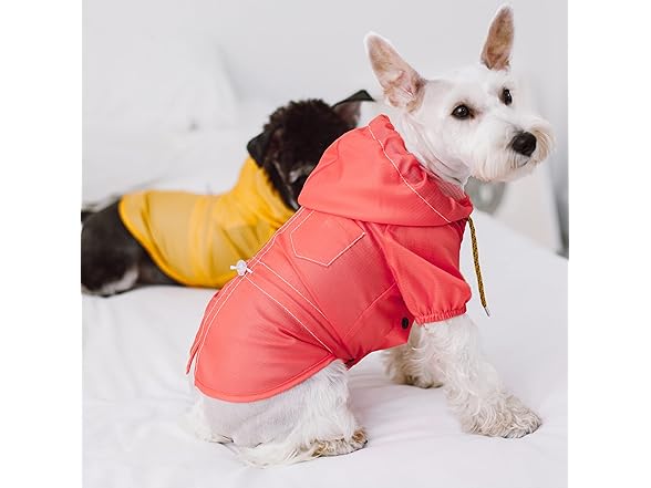 Pet Life ® Split-Vent Dog Raincoat