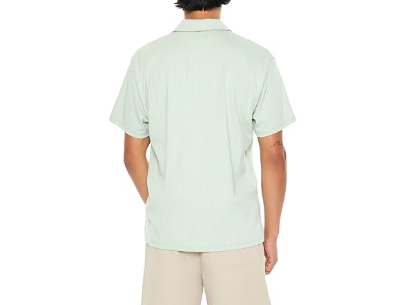 Forever 21 (XXL) Textured Polo Shirt