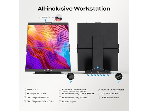 Mobile Pixels Geminos 24" Monitor