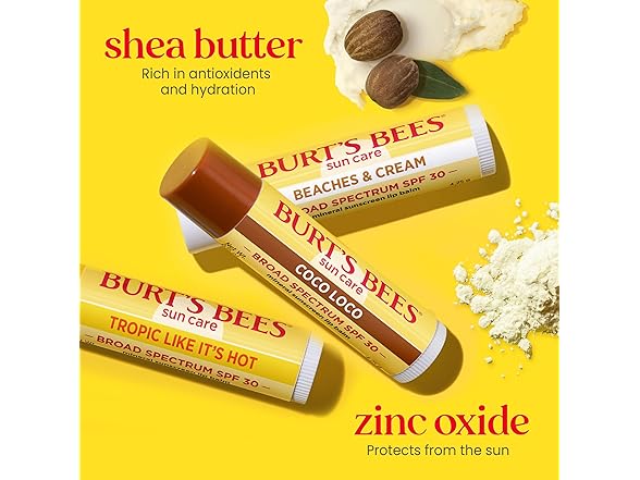 Burts Bees Beaches And Cream Lip Balm
