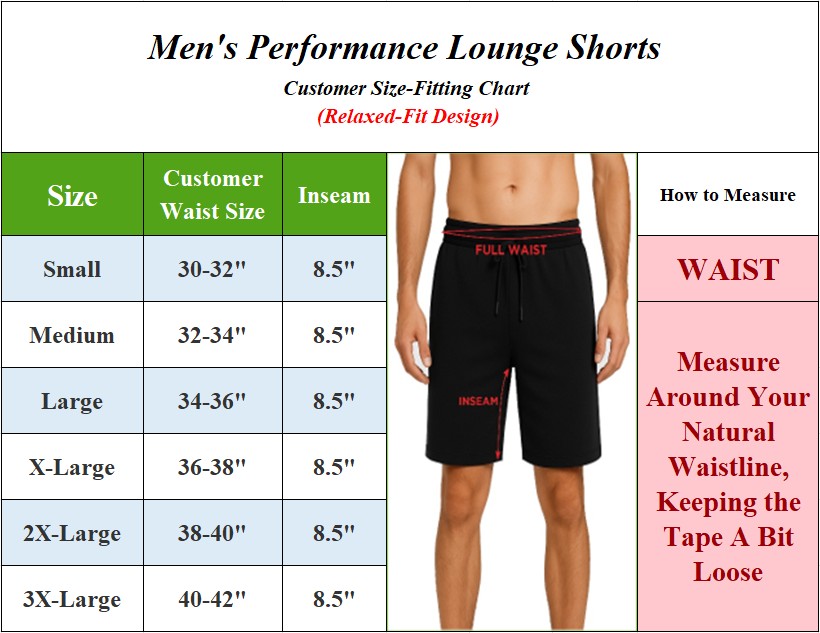 3Pk Or 5Pk Mens Poly Tech Lounge Shorts - Gallery 32
