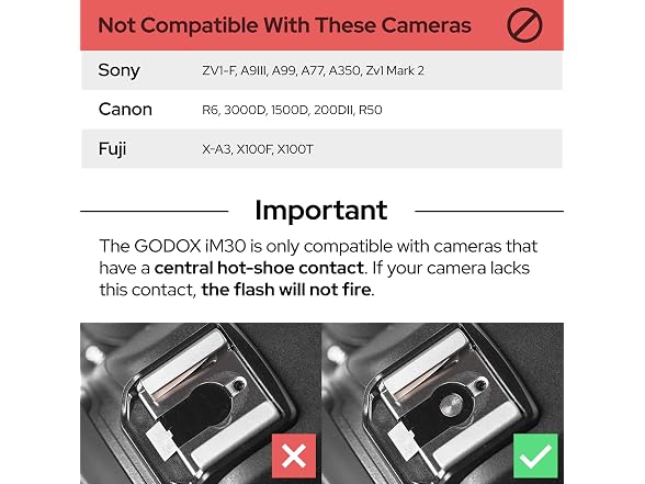 Godox iM30 Mini Camera Flash