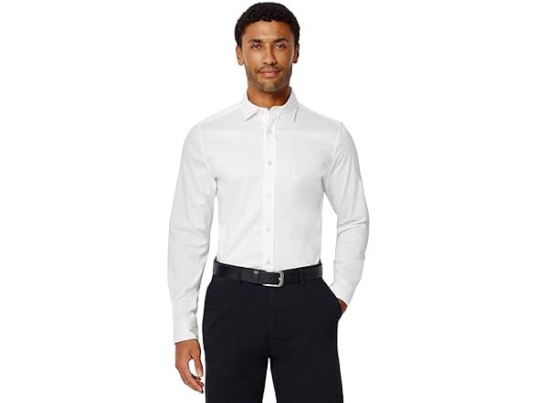Amazon Essentials Men Slim-fit Stretch Dress Shirt