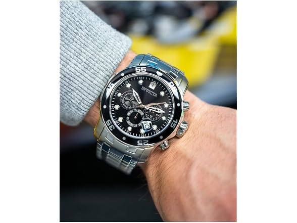 Invicta Pro Diver Quartz Chronograph Dial Watch