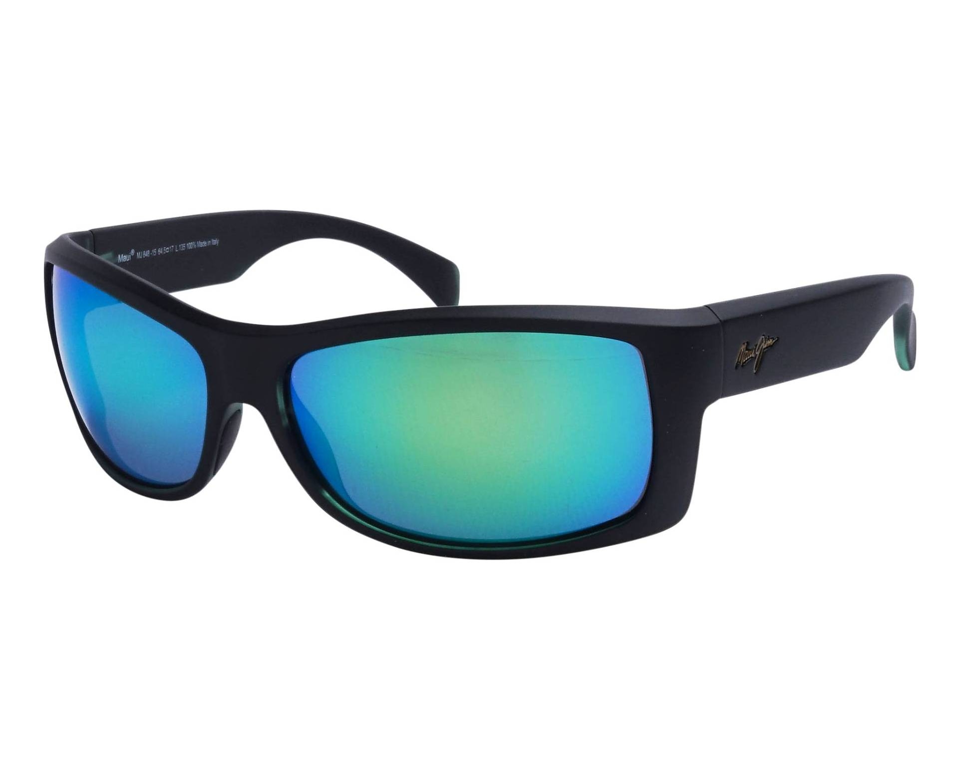 Maui Jim Unisex Equator Polarized Wrap Sunglasses - Gallery 10