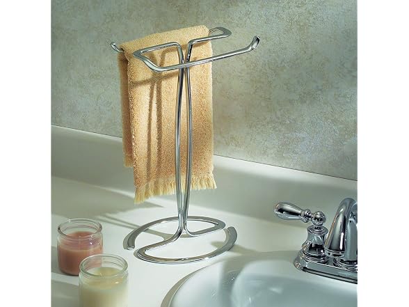 iDesign Metal Hand Towel Rack, The Axis