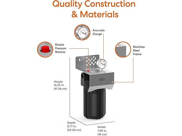 Water Filter System 5 Micron 50000 Gal