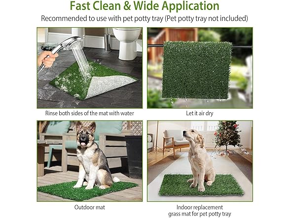 iMounTEK Grass Patch for Dogs, Artificial Grass 