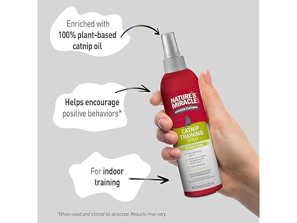 Natures Miracle Advanced Catnip Training Spray