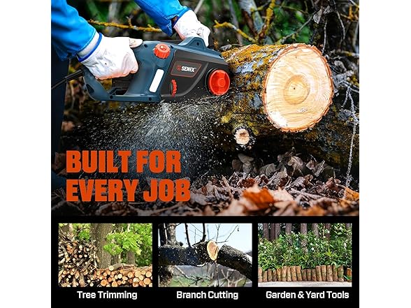 18" SENIX Corded Chainsaw