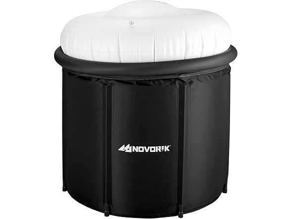 novorik Cold Plunge Tub with Cloud Cover