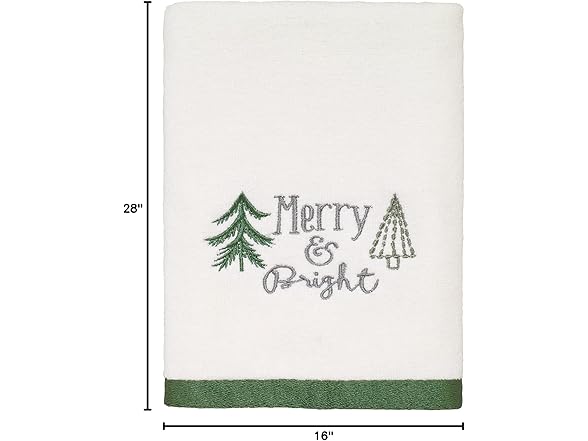 Avanti Linens - Hand Towel, Merry & Bright