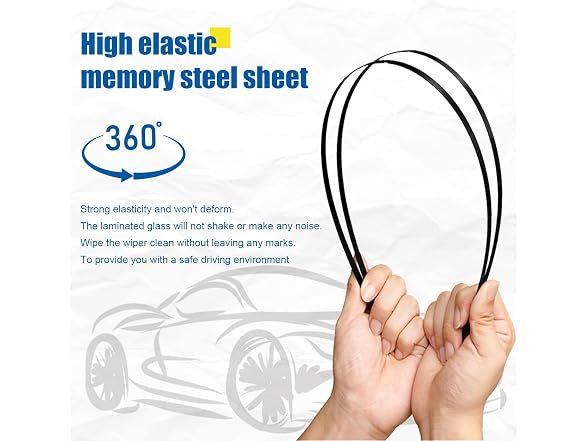 Hyundai Accent Wiper Blades, Set of 3