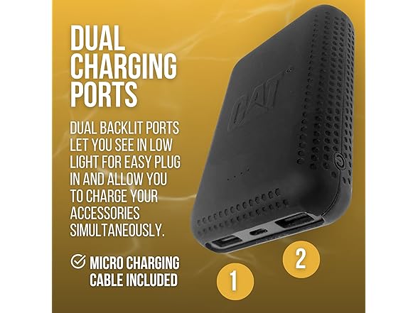 Cat Portable Battery Pack Charger
