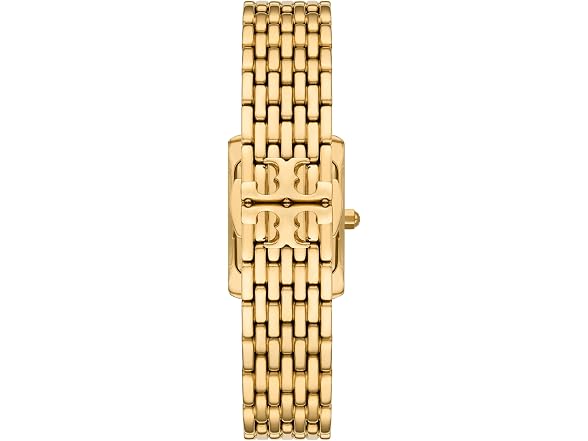 Tory Burch Women's Mini Eleanor Back/ Gold Watch