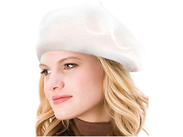 ICSTH Womens Solid Color Wool Beanie