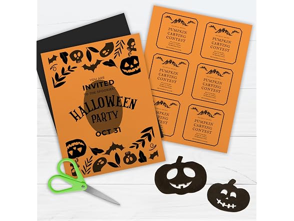 Crafted by PrintWorks Halloween Paper 8.5" x 11" - 100 Sheets