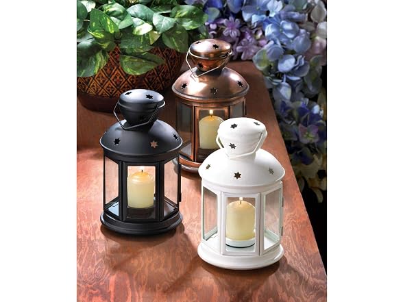 Colonial Candle Zingz and Thingz Black Lamp