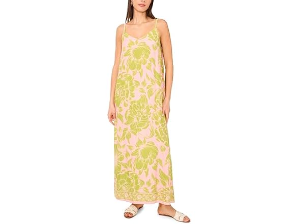 Vince Camuto (S) Flare Hem Tank Maxi Dress