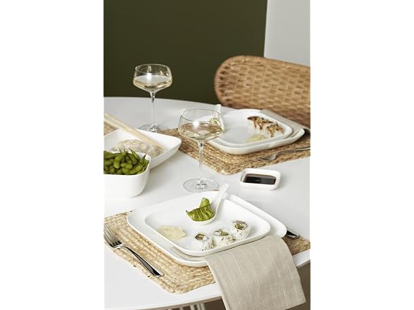 Lenox Dinnerware Set, Studio 1414 Square 16-Piece Set White