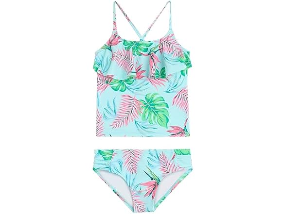 Kanu Surf Charlotte Flounce Tankini Beach Swimsuit