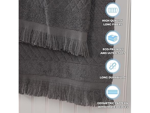 Superior 3PC ROLLA Bath Towels