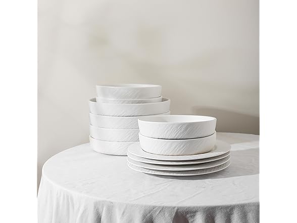 Stone Lain Senso 12-Piece Dinnerware Set