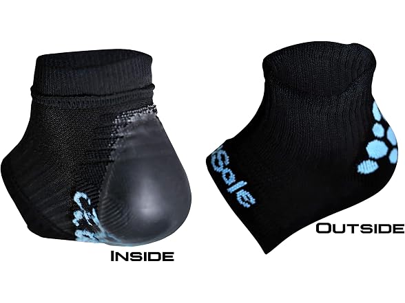 KidSole (7.5-9) RX Gel Sports Kids Heel Pain Sock