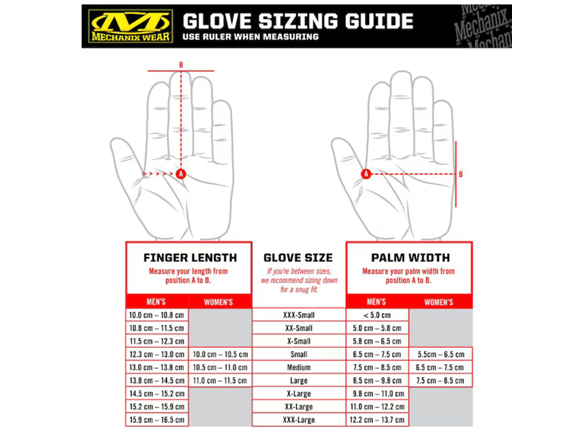 Mechanix Wear 2PK-WNTR-MCW-WI-008 2 Pairs
