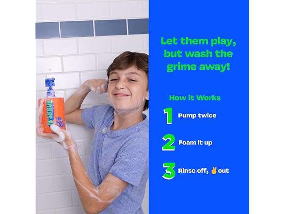 JB SKRUB Clean Kids Body