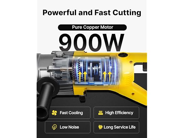 Electric Rebar Cutter, 900W Portable Electric